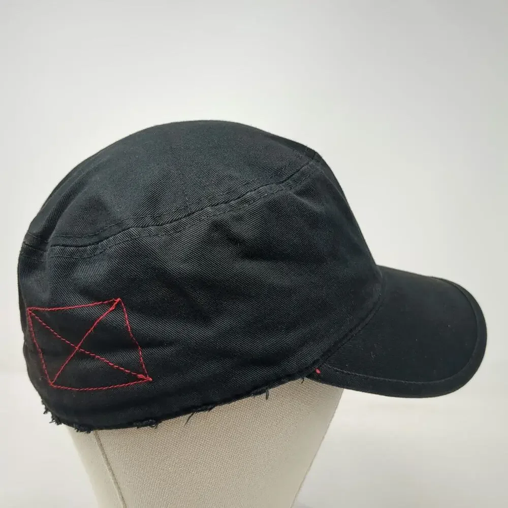 Rapid Dominance Army Cap Black M Hat Side Zipper Pocket Tactical Cotton Twill